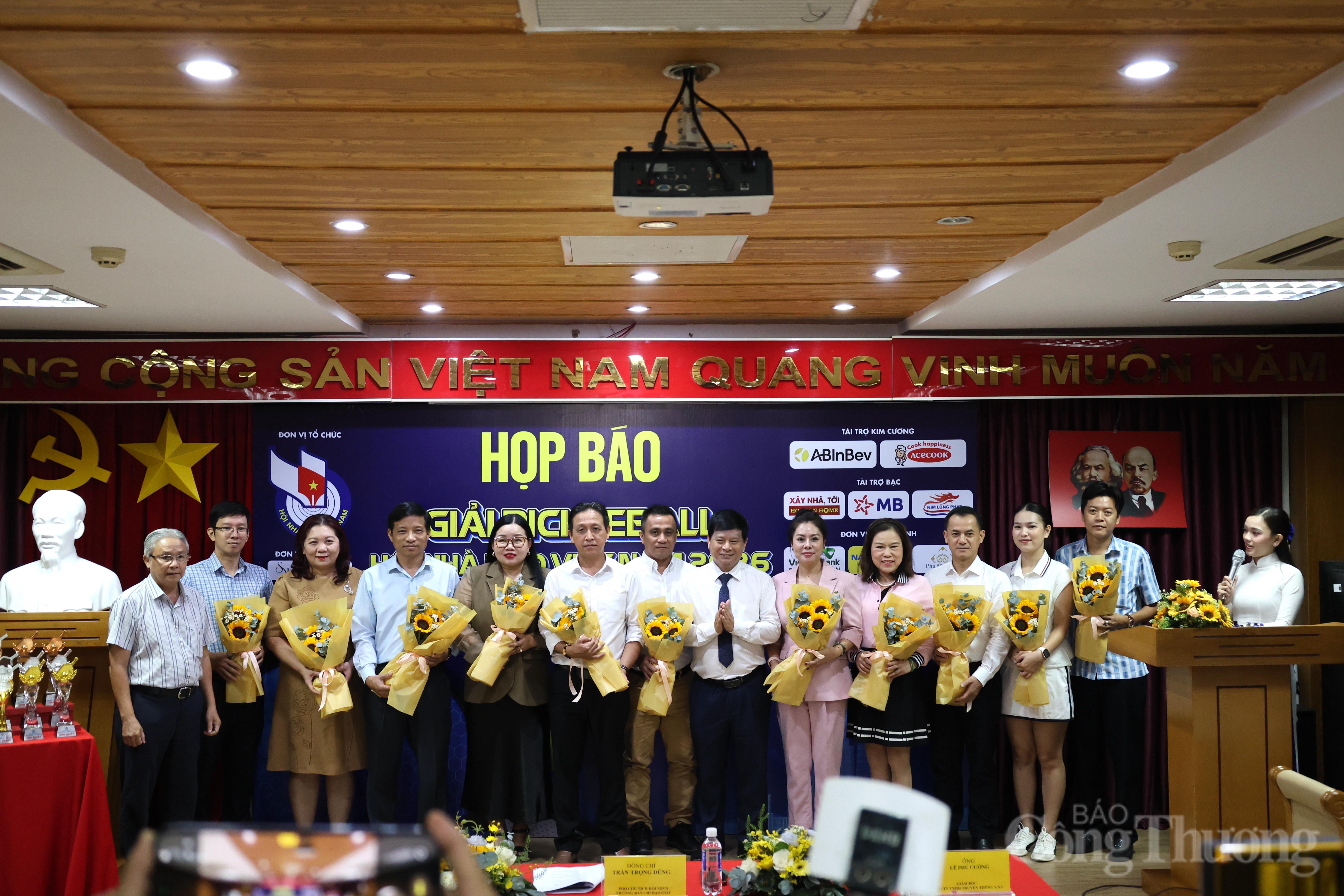 Lần đầu tiên tổ chức Giải Pickleball dành cho những người làm báo