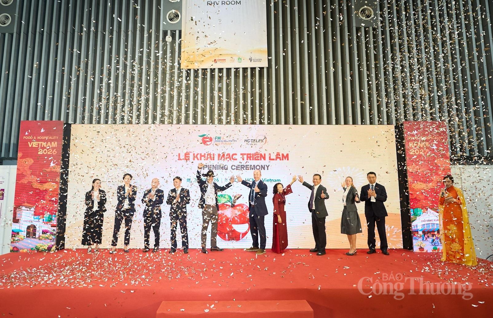 Khai mạc Triển lãm Quốc tế Food & Hospitality Vietnam 2026 và Hotelex Vietnam