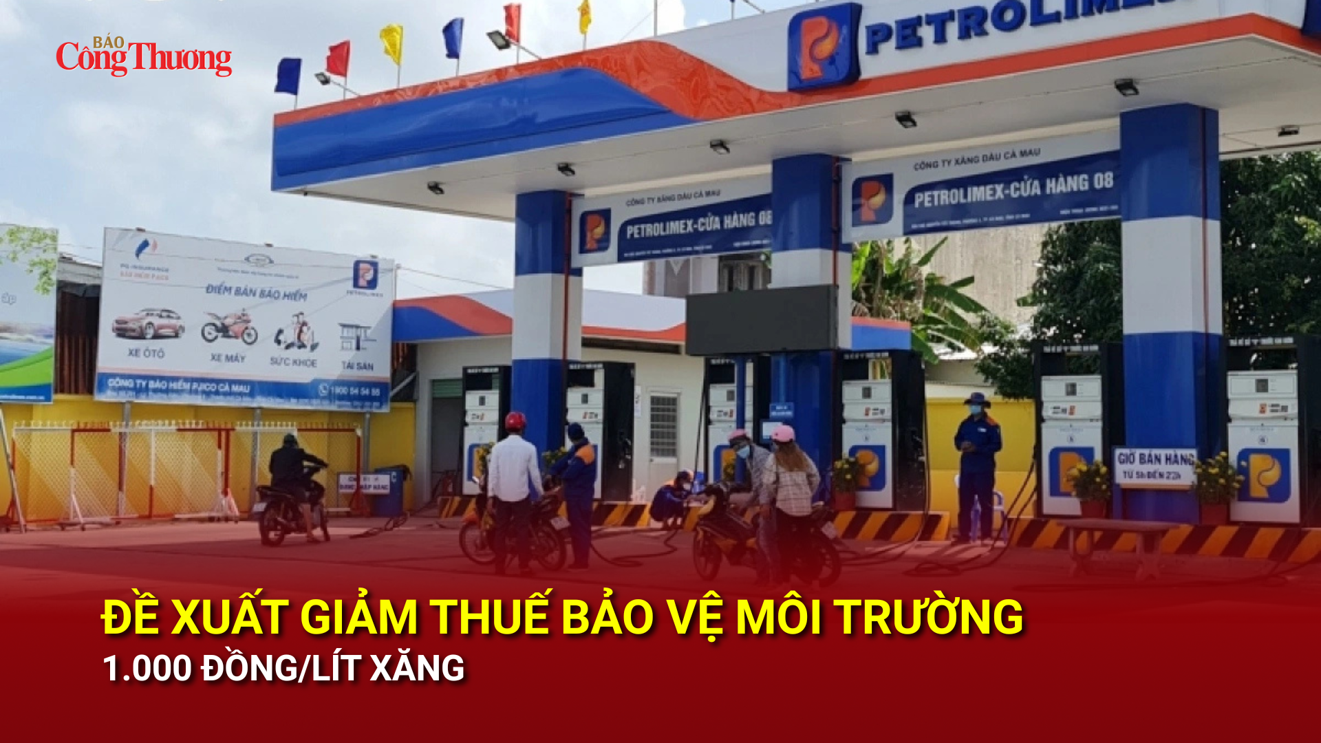 Đề xuất giảm thuế bảo vệ môi trường 1.000 đồng/lít xăng