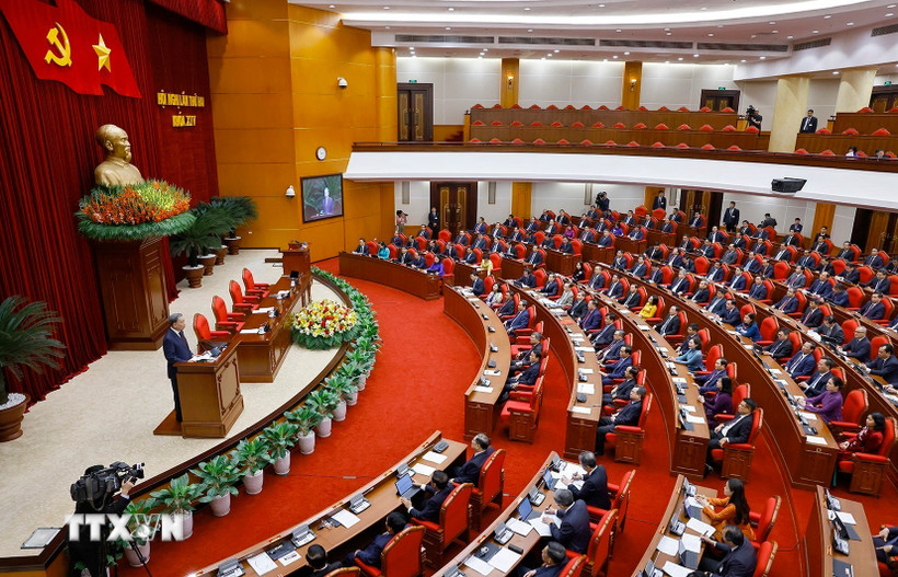 Ngày làm việc thứ ba và bế mạc Hội nghị Trung ương  2 khóa XIV