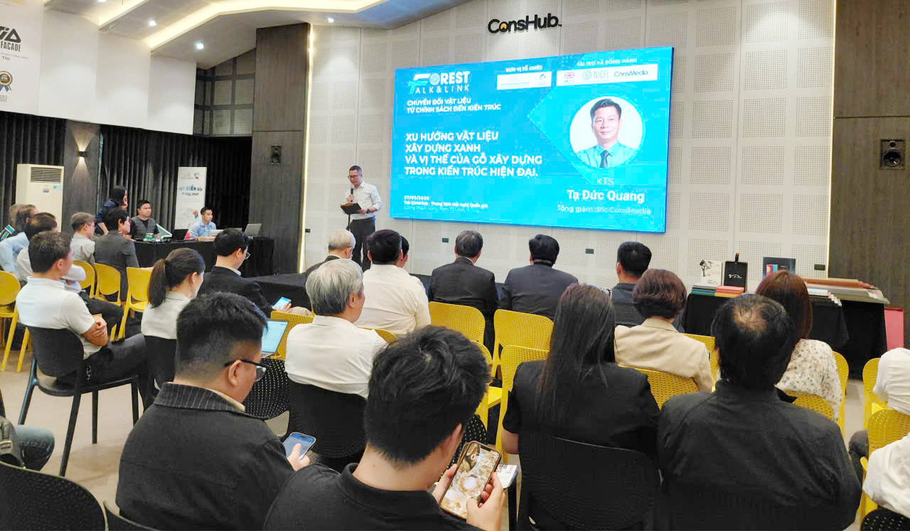 Vật liệu xanh mở rộng cơ hội thị trường cho ngành gỗ Việt