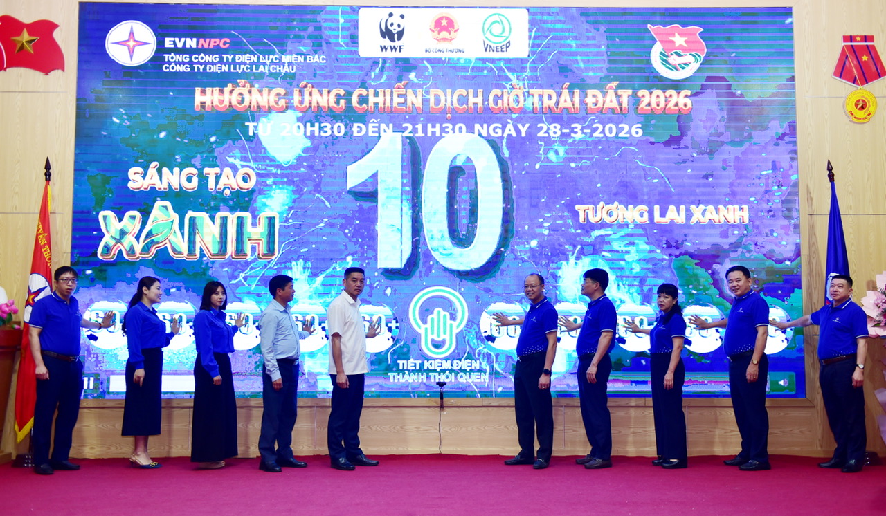 Lai Châu lan tỏa Giờ Trái đất 2026 với thông điệp xanh