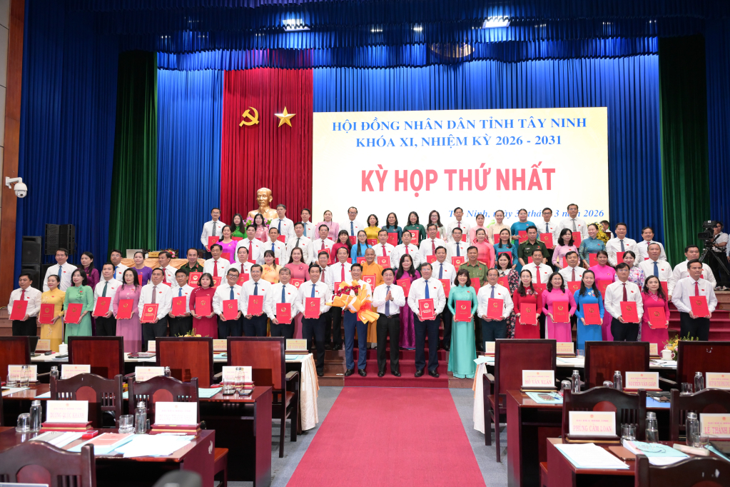 Tây Ninh: Kiện toàn các chức danh lãnh đạo chủ chốt nhiệm kỳ 2026 - 2031