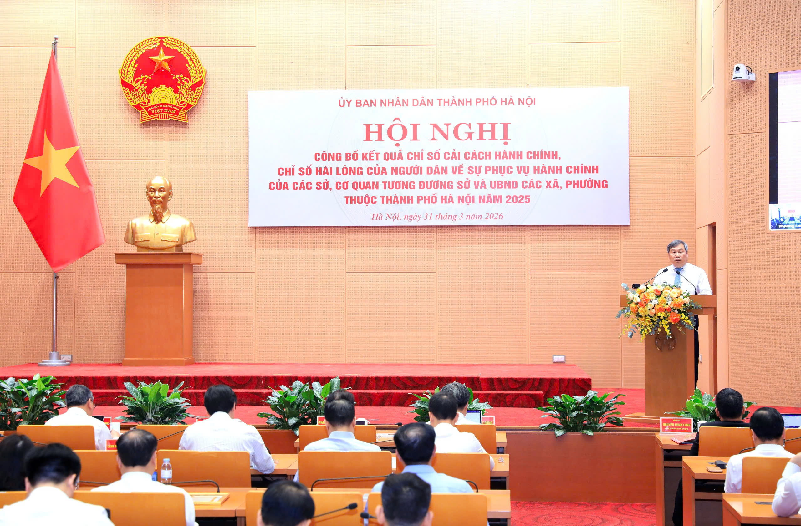Hà Nội: Sở Nội vụ dẫn đầu chỉ số cải cách hành chính năm 2025