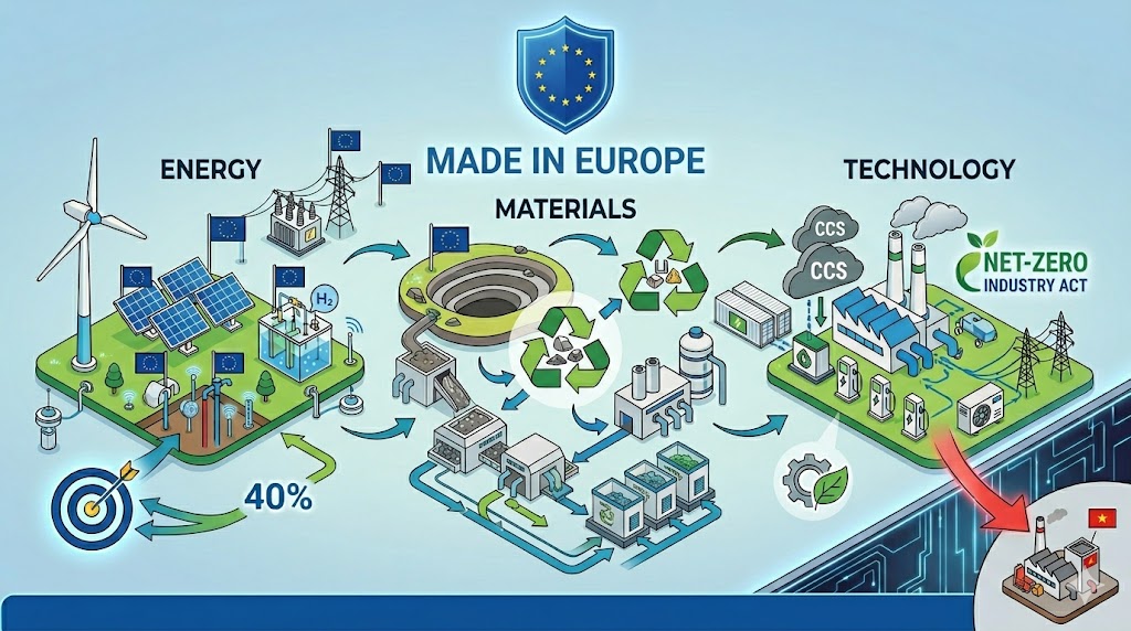 EU đẩy mạnh “Made in Europe”: Doanh nghiệp Việt gặp thách thức gì?