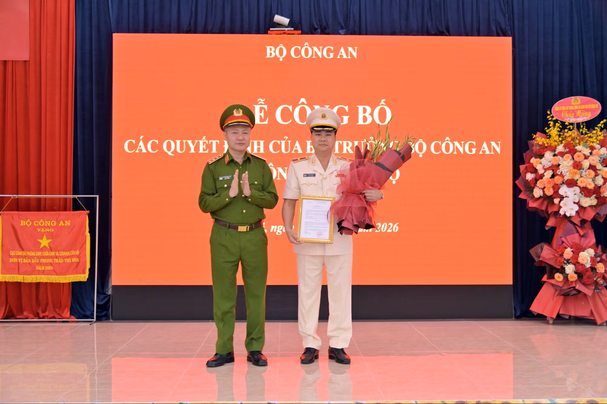 Thiếu tướng Dương Đức Hải làm Cục trưởng Cục Cảnh sát PCCC