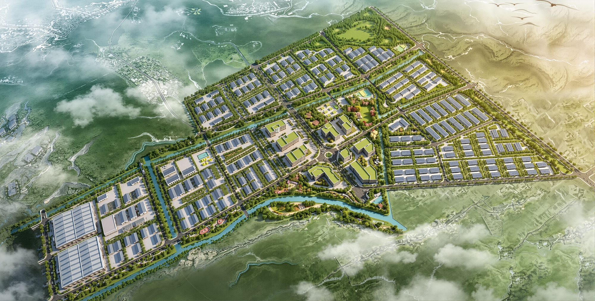 Khu công nghiệp Vàm Cống mở hướng cho công nghiệp xanh ở An Giang
