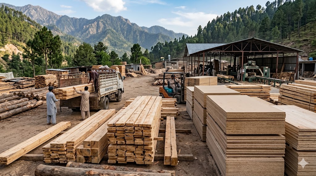 Thị trường gỗ Pakistan ‘khát’ nguồn cung, cơ hội cho doanh nghiệp Việt?