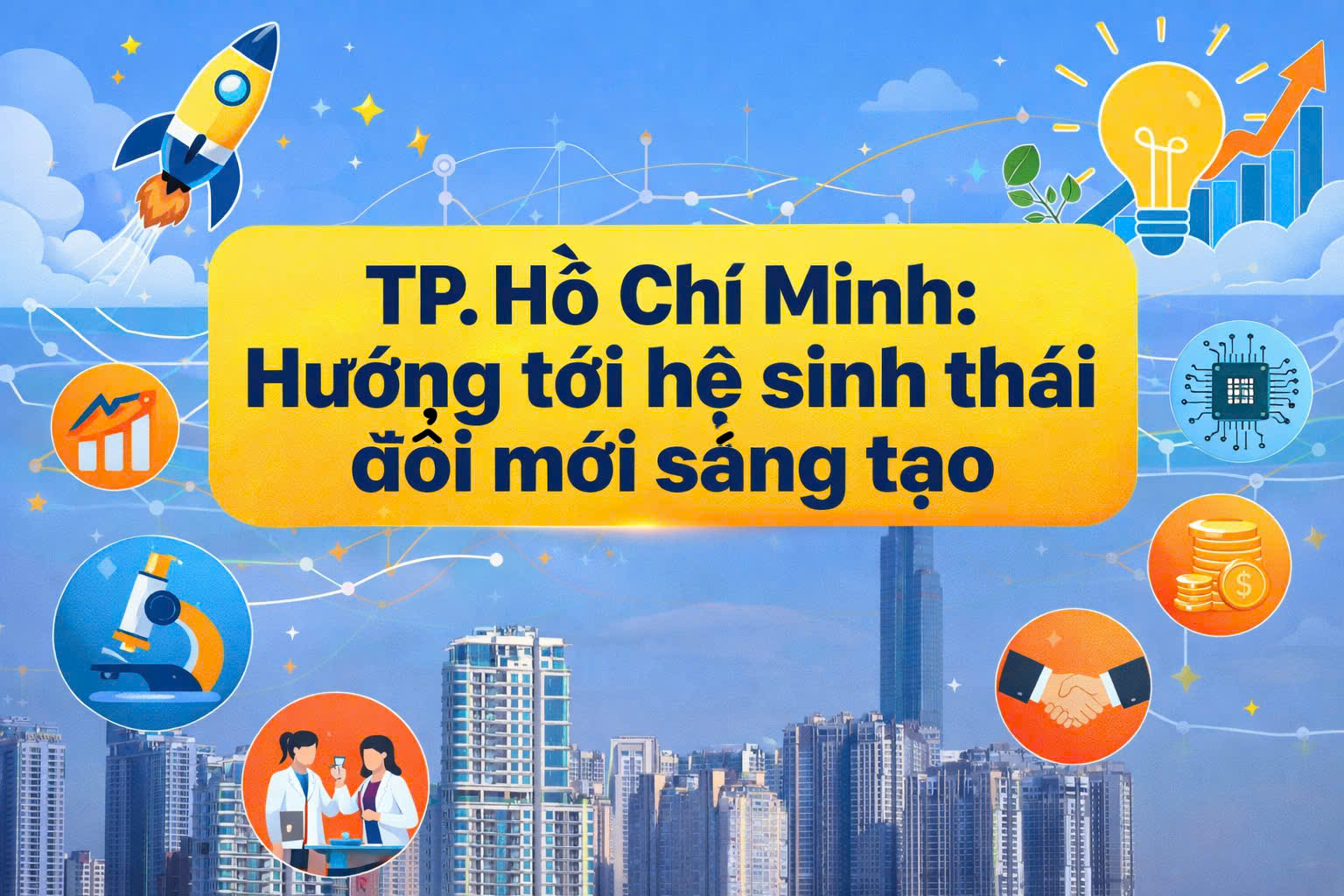Infographic | TP. Hồ Chí Minh: Hướng tới hệ sinh thái đổi mới sáng tạo