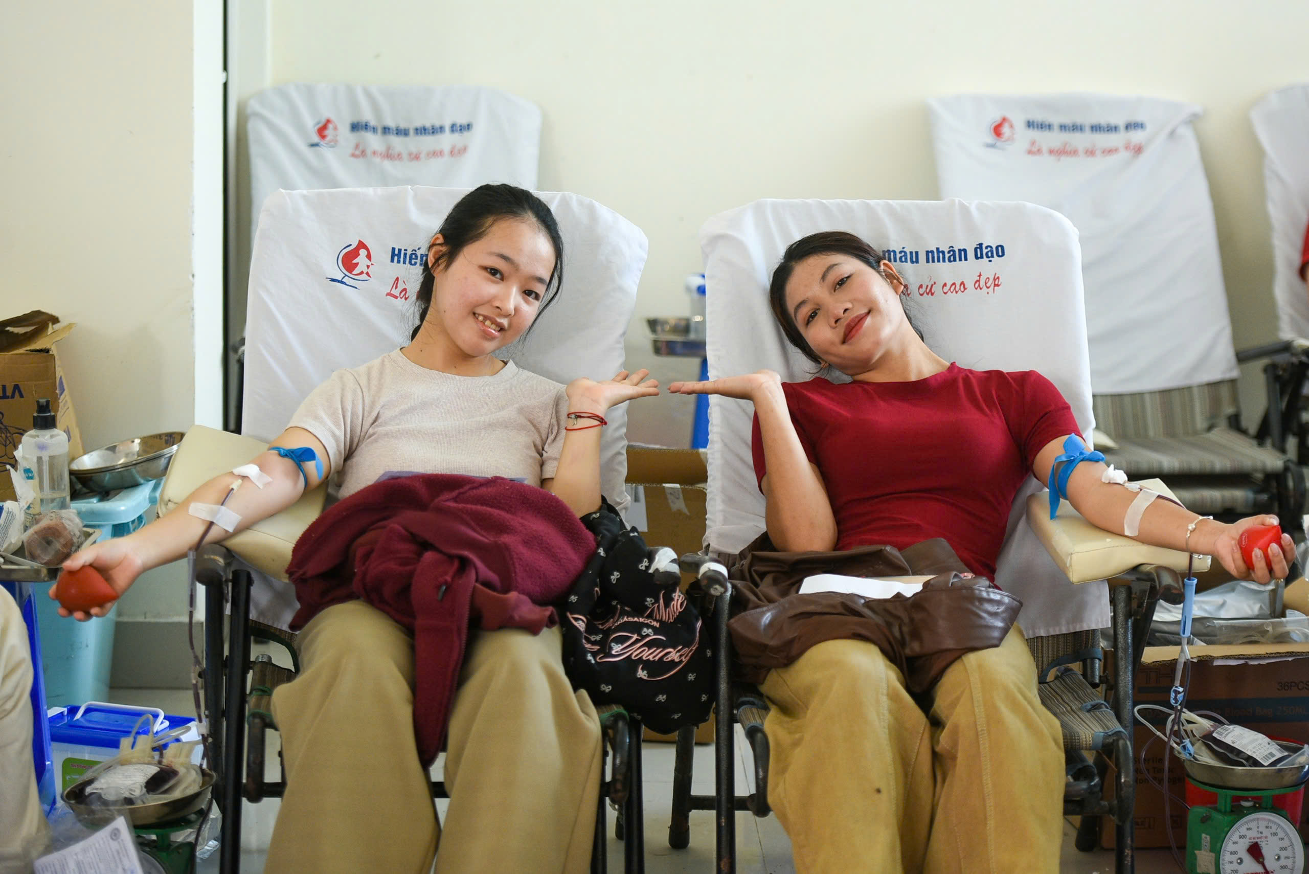Đà Nẵng: Hàng trăm người tham gia ngày hội hiến máu