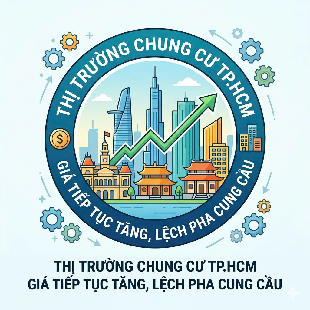 Infographic | Thị trường chung cư TP. Hồ Chí Minh: Giá tăng, 'lệch pha' cung cầu 