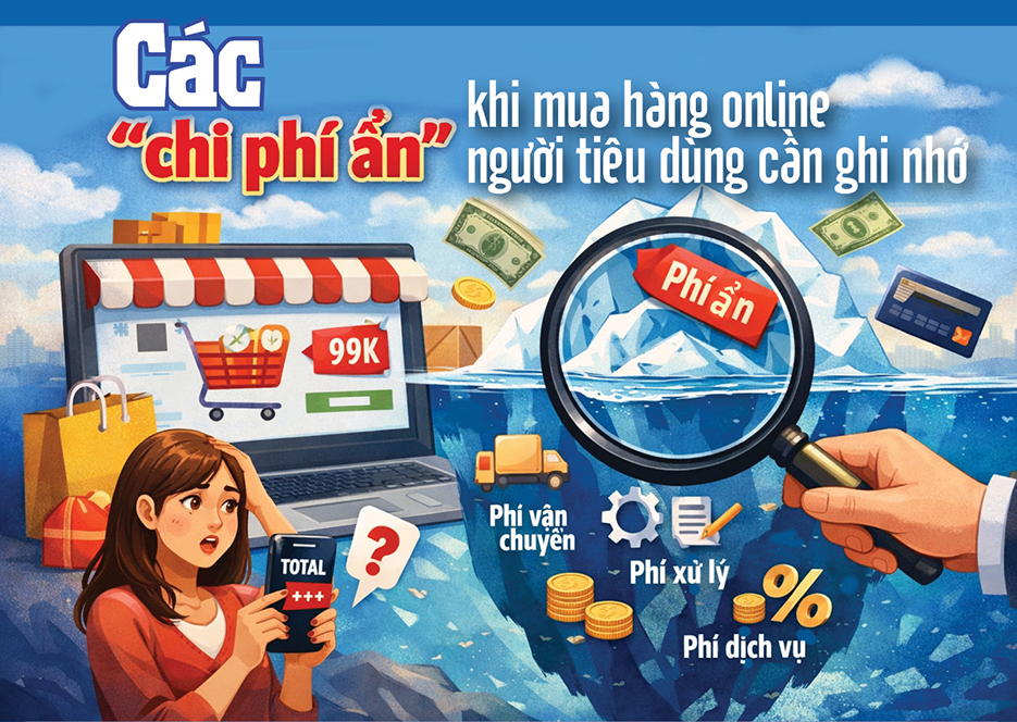 Các 'chi phí ẩn' khi mua hàng online người tiêu dùng cần ghi nhớ