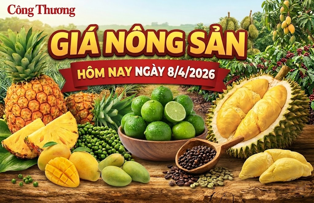 Giá nông sản hôm nay 8/4: Giá chanh tăng mạnh, cà phê thế giới giảm 