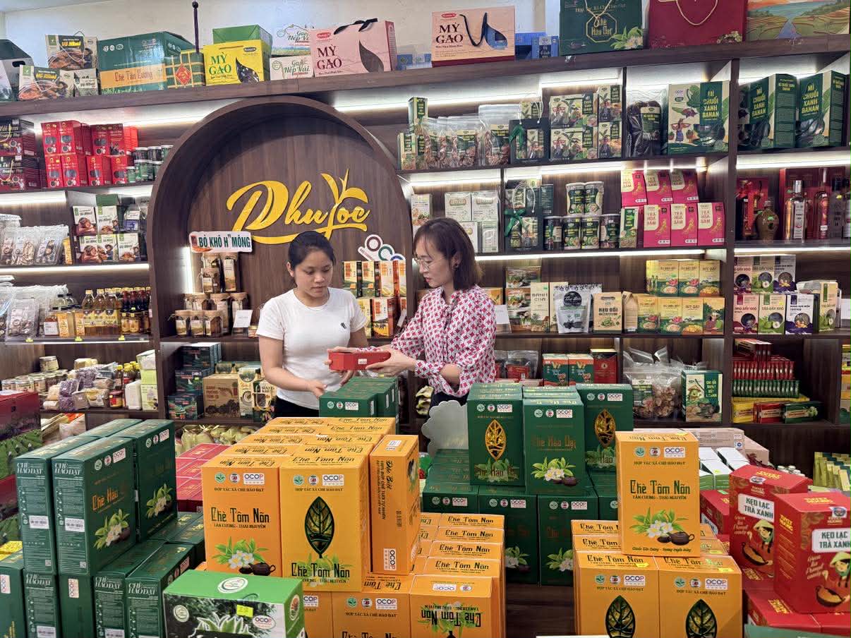 Thái Nguyên: Mở rộng 'kênh' tiêu thụ sản phẩm OCOP