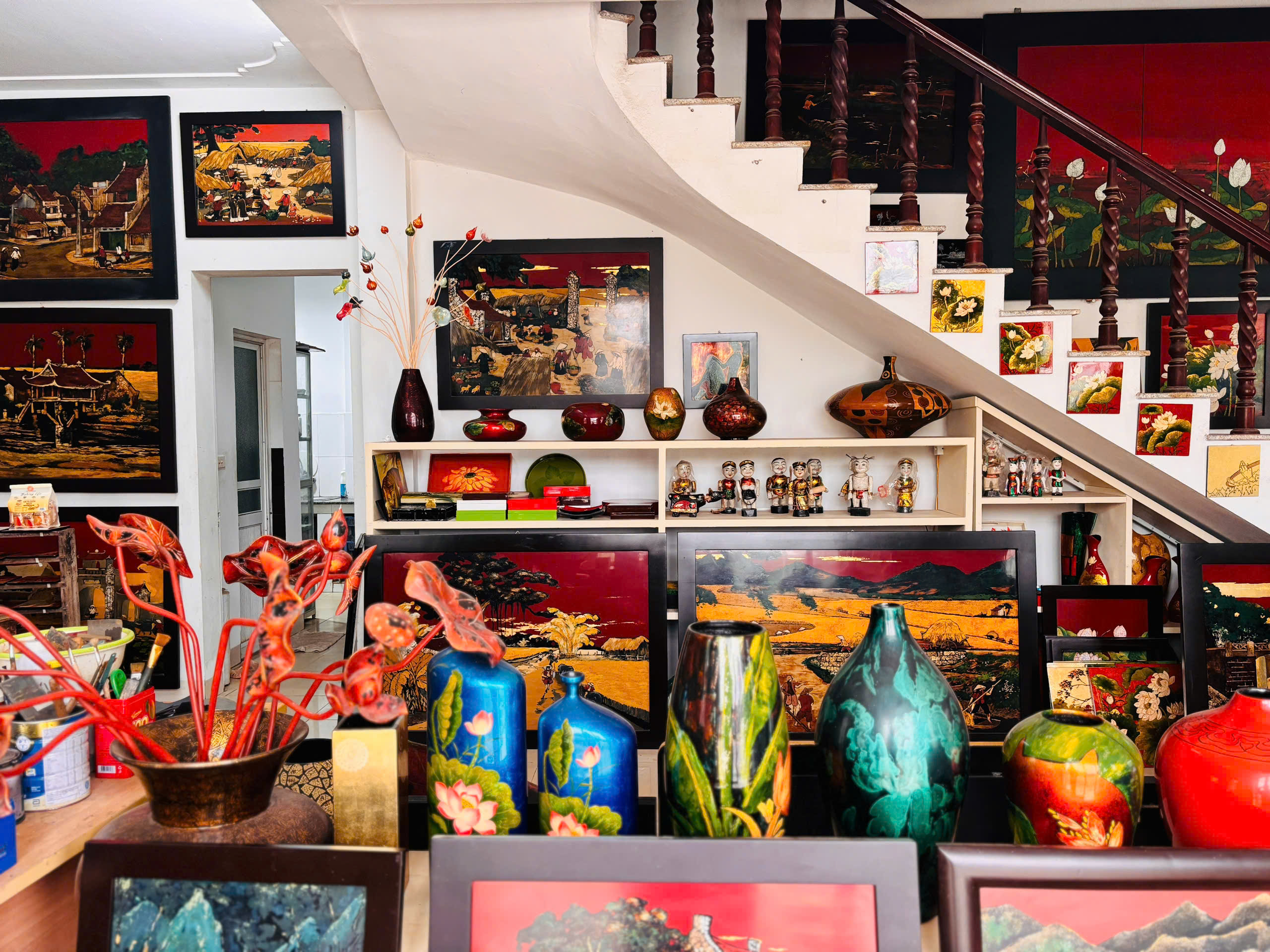 Làng sơn mài Hạ Thái: Phát triển du lịch từ nền tảng truyền thống