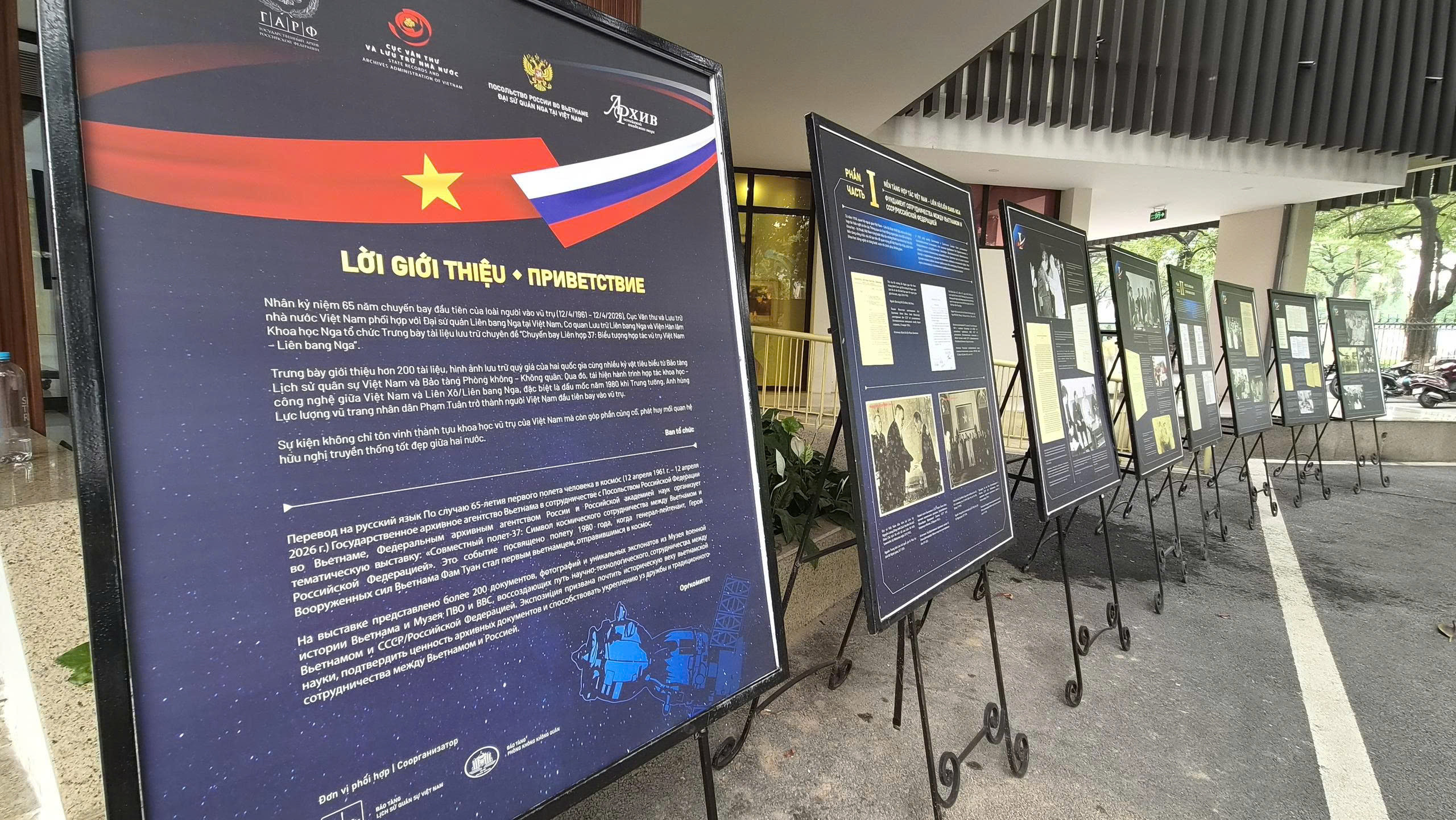 Chùm ảnh: Những hiện vật lịch sử của chuyến bay Soyuz 37 vào vũ trụ