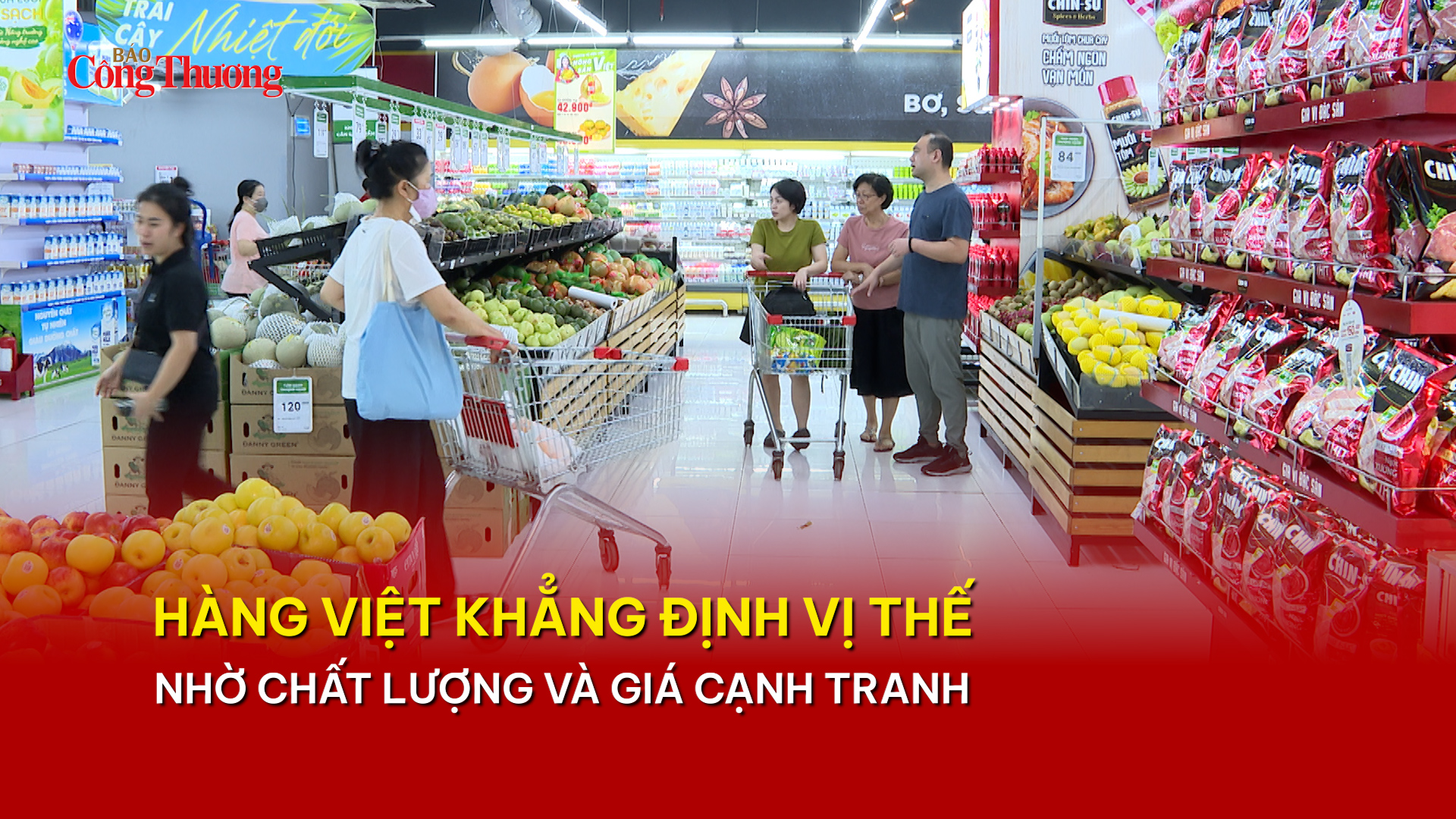 Hàng Việt khẳng định vị thế nhờ chất lượng và giá cạnh tranh