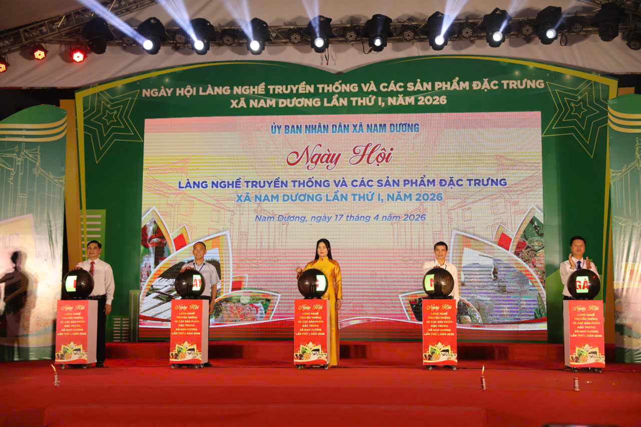 Bắc Ninh: Khai mạc Ngày hội làng nghề Nam Dương
