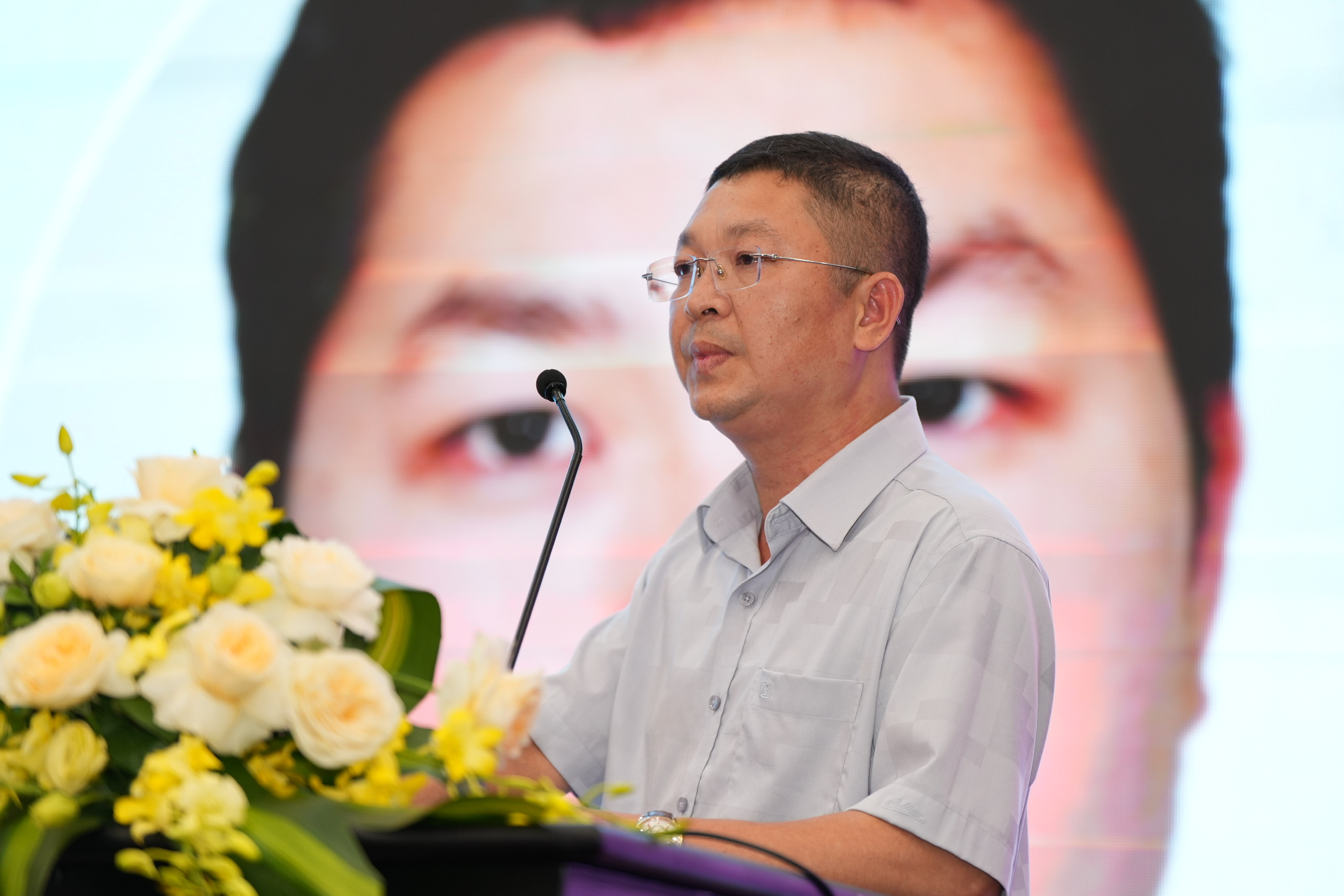 Ông Nguyễn Dũng Tiến - luật sư sở hữu trí tuệ, Phó Giám đốc VCCI-IP phát biểu tại diễn đàn. Ảnh: MH