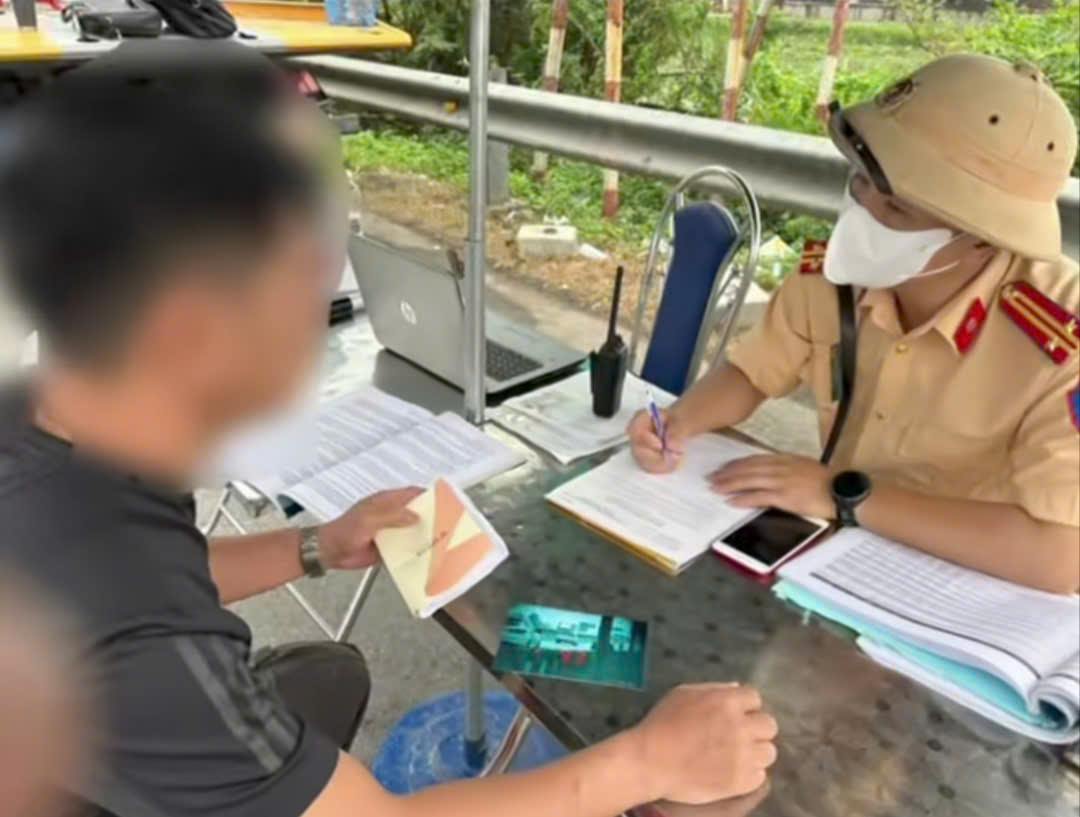 462 chủ phương tiện vi phạm trên cao tốc được gửi thông báo phạt nguội