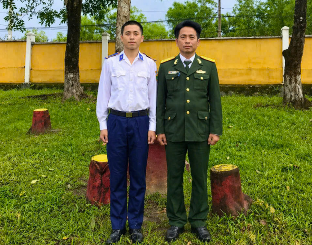 Những lần gặp gỡ, động viên của bố dành cho quân nhân Hoàng Công Phúc. Ảnh: Tuấn Anh