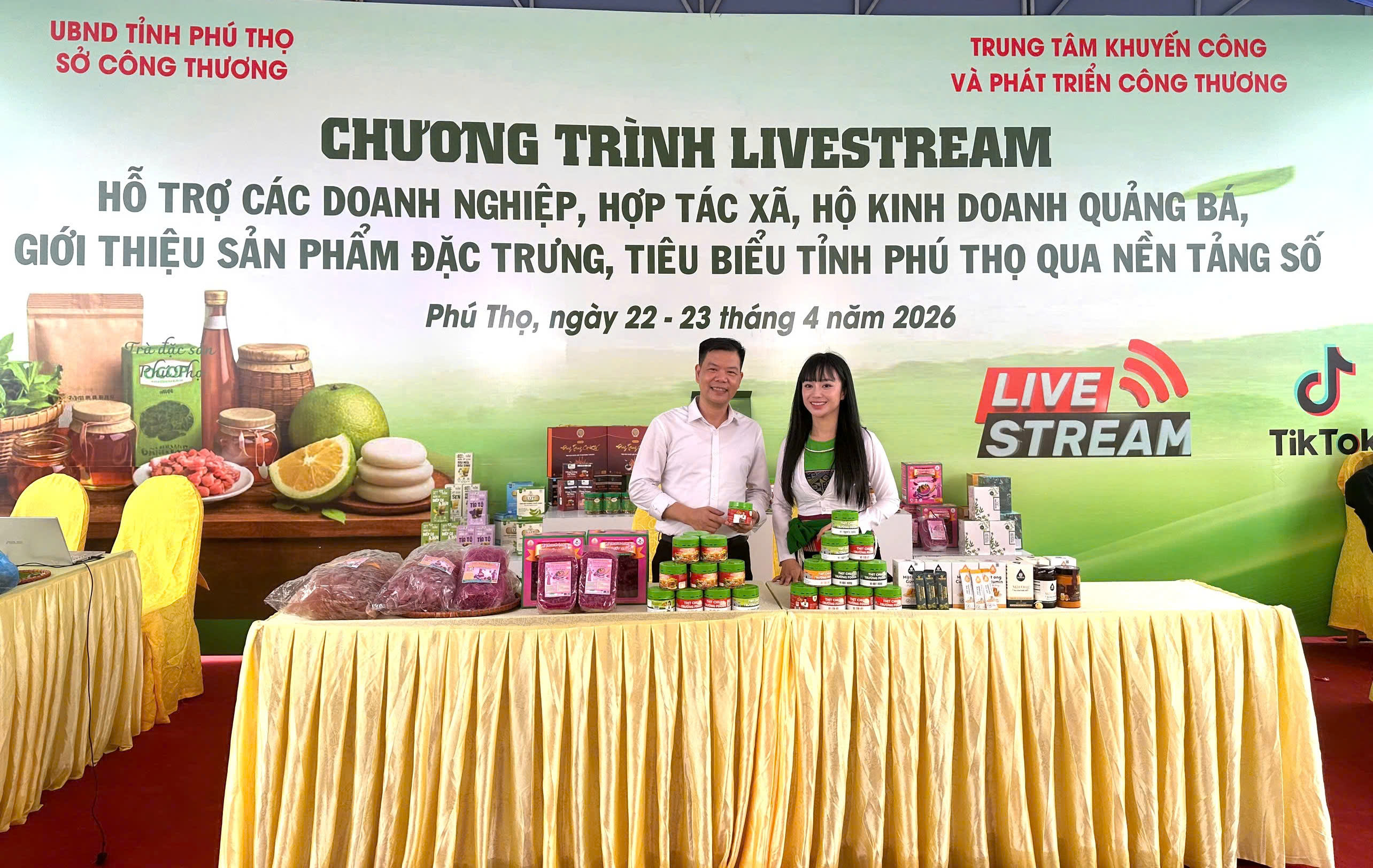 Thương mại điện tử mở lối cho tiêu thụ đặc sản Phú Thọ 