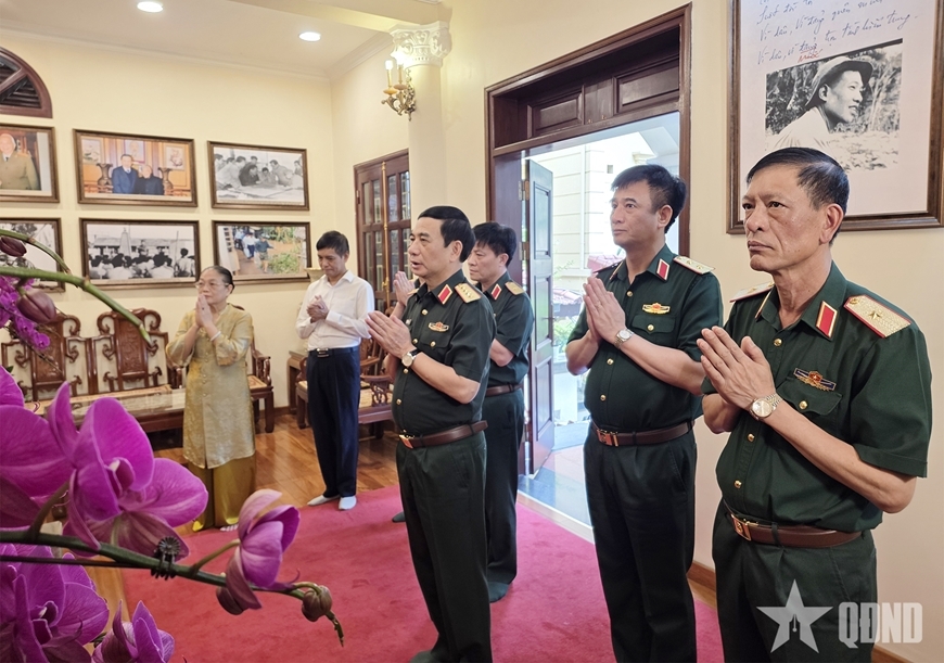 Đại tướng Phan Văn Giang tri ân các đồng chí nguyên lãnh đạo Đảng, Nhà nước, Quân đội - 4