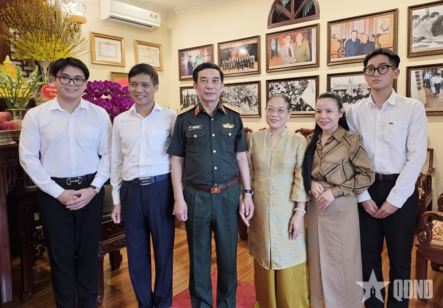 Đại tướng Phan Văn Giang tri ân các đồng chí nguyên lãnh đạo Đảng, Nhà nước, Quân đội - 6