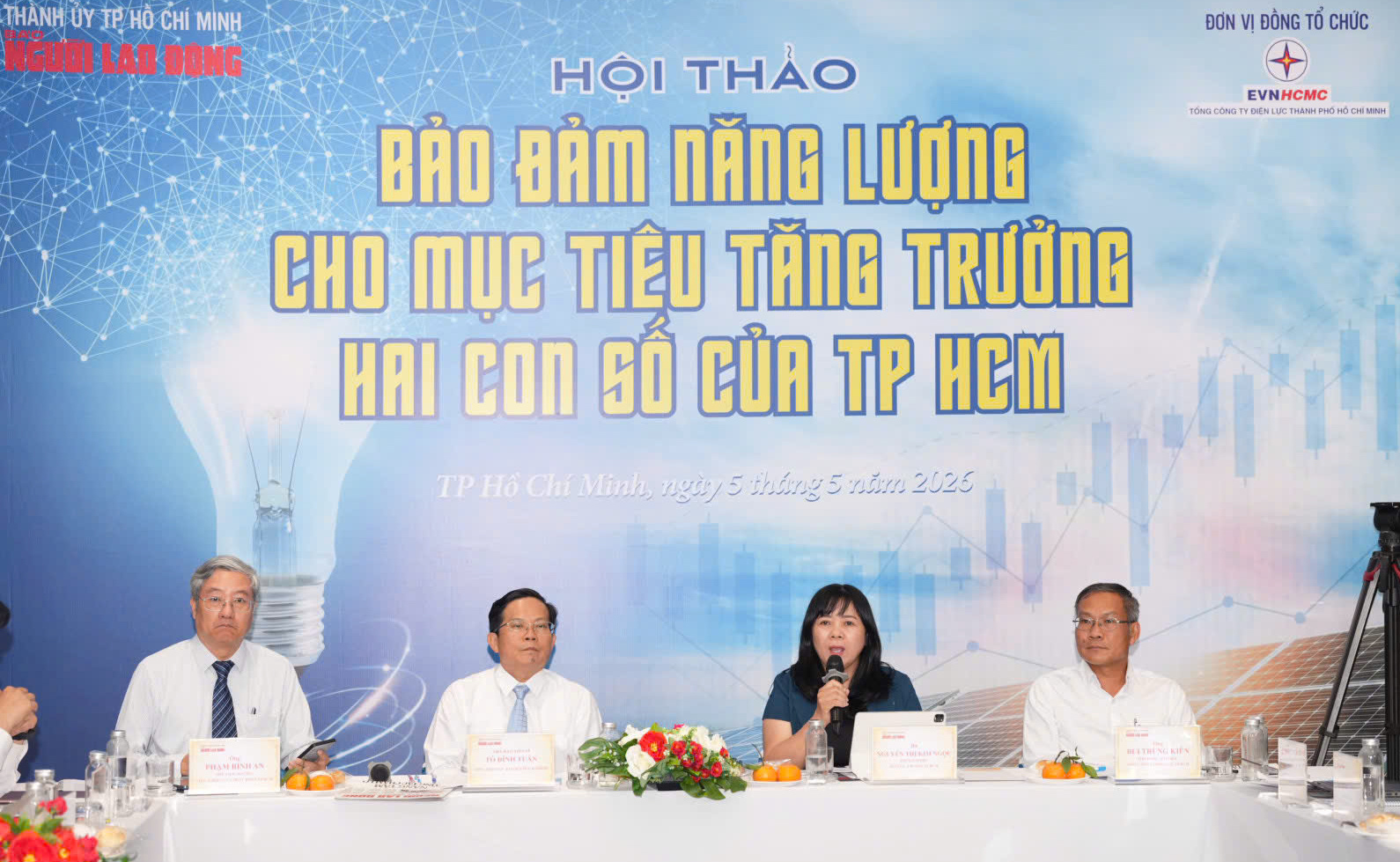 TP. Hồ Chí Minh: Bảo đảm năng lượng cho mục tiêu tăng trưởng hai con số 