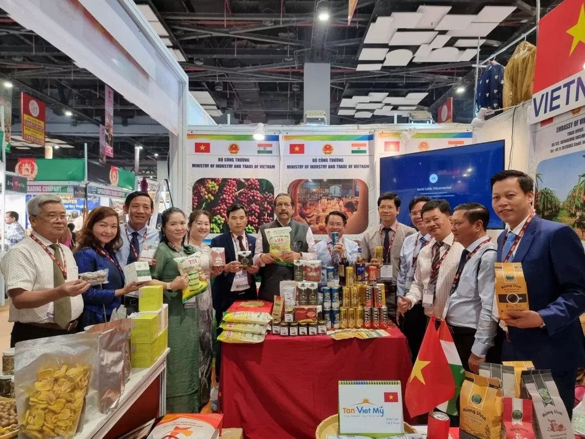 Việc trao đổi thường xuyên các đoàn doanh nghiệp, tổ chức hội chợ, triển lãm góp phần tăng cường hợp tác thương mại giữa hai nước. Ảnh: Thương vụ Việt Nam tại Ấn Độ
