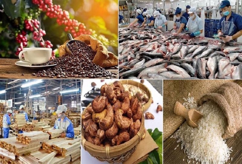 Những mặt hàng nông sản xuất khẩu chủ lực 4 tháng năm 2026