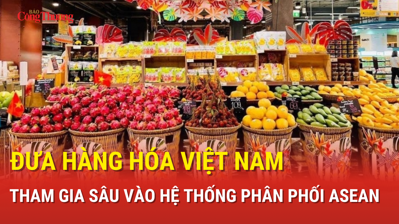 Đưa hàng hóa Việt Nam tham gia sâu vào hệ thống phân phối ASEAN