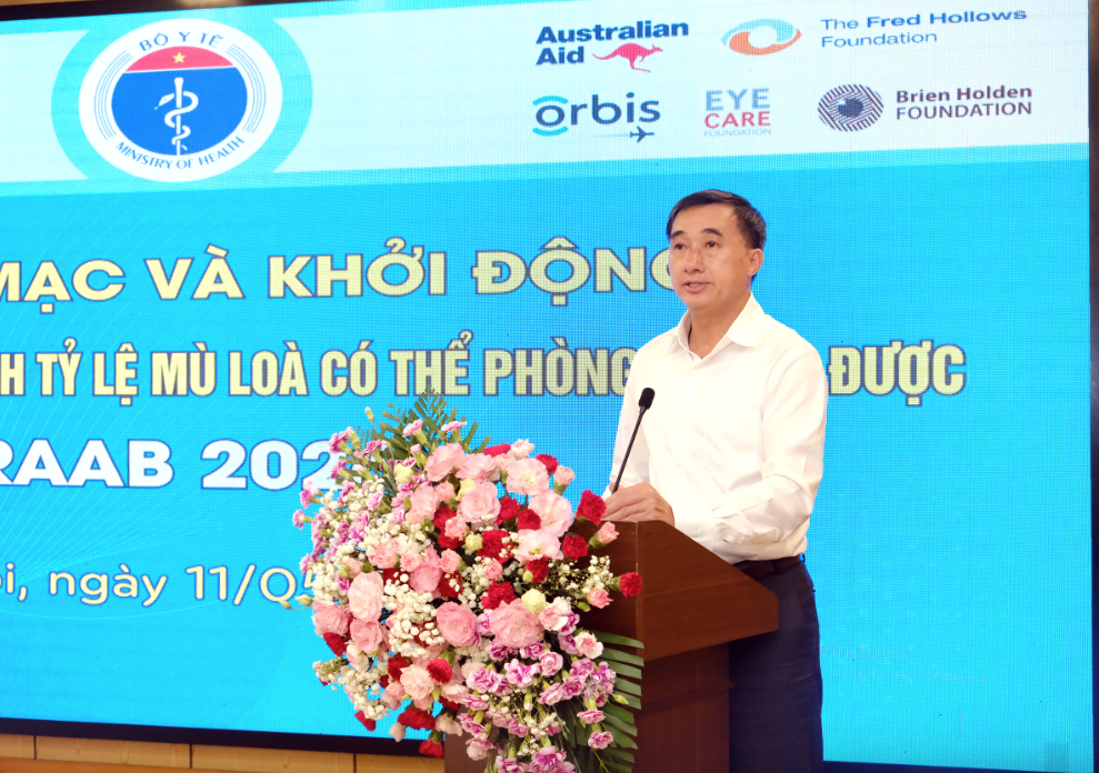 Khởi động điều tra tỷ lệ mù lòa tại Việt Nam