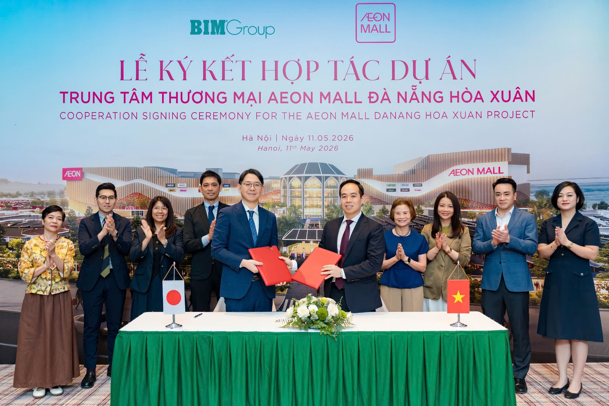 BIM Group hợp tác AEONMALL Việt Nam phát triển dự án hơn 4.300 tỷ đồng