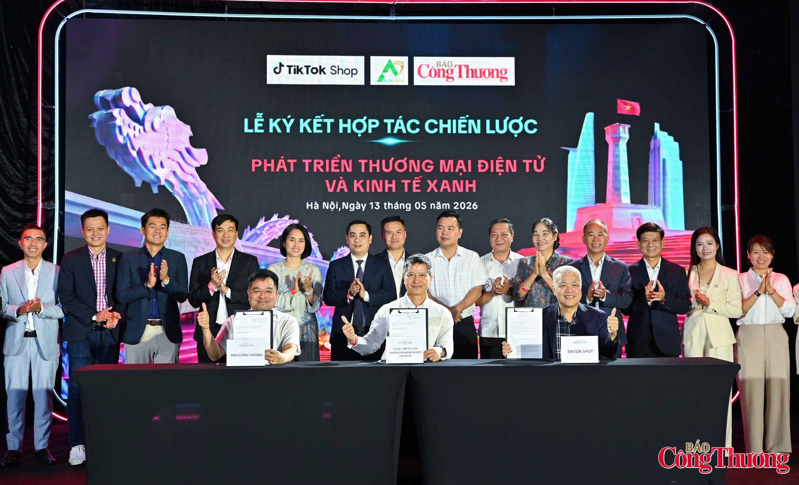 Báo Công Thương và TikTok Shop hợp tác chiến lược phát triển thương mại điện tử bền vững