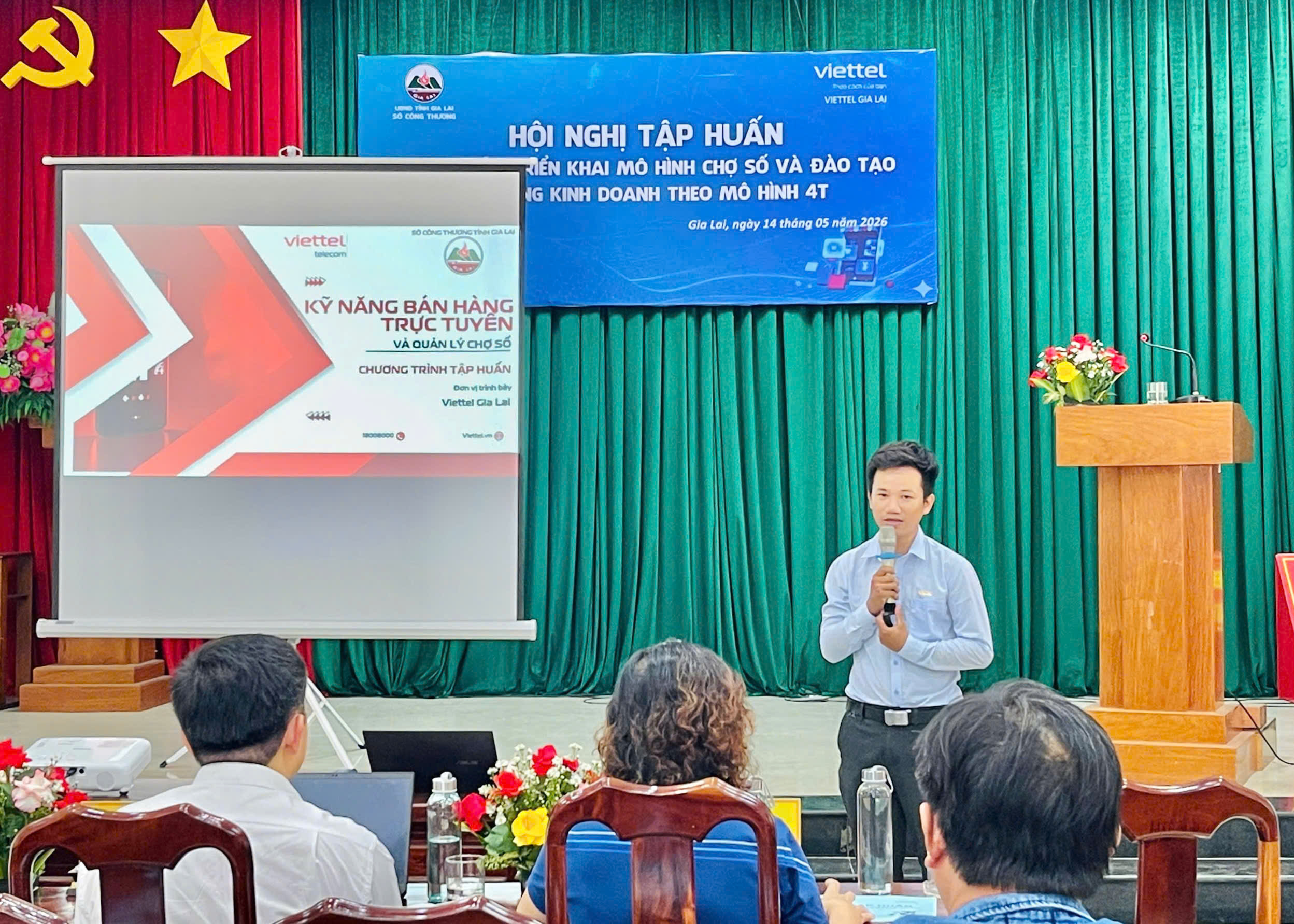 Mô hình 4T đưa tiểu thương Gia Lai bước vào kỷ nguyên kinh doanh số  