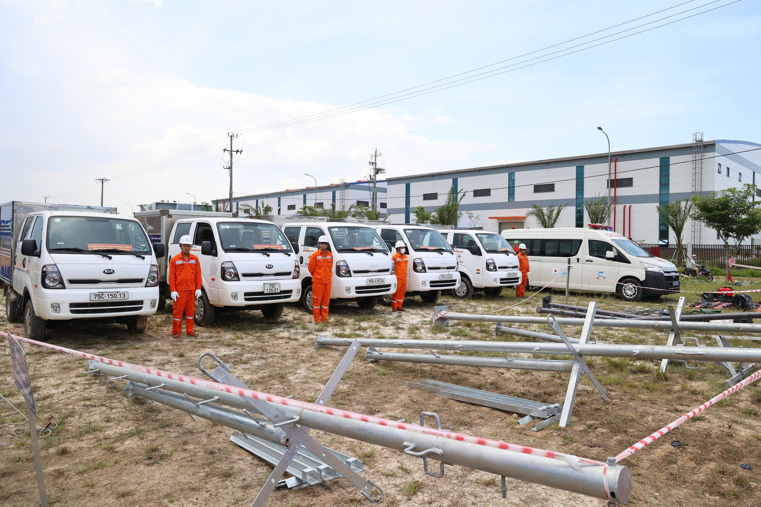EVNCPC diễn tập phòng, chống thiên tai và tìm kiếm cứu nạn năm 2026