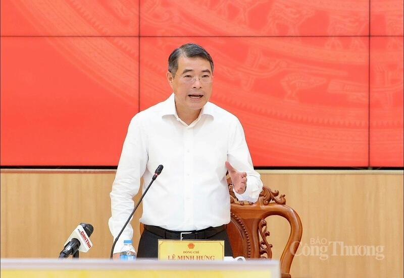 Thủ tướng Chính phủ Lê Minh Hưng phát biểu chỉ đạo tại buổi làm việc