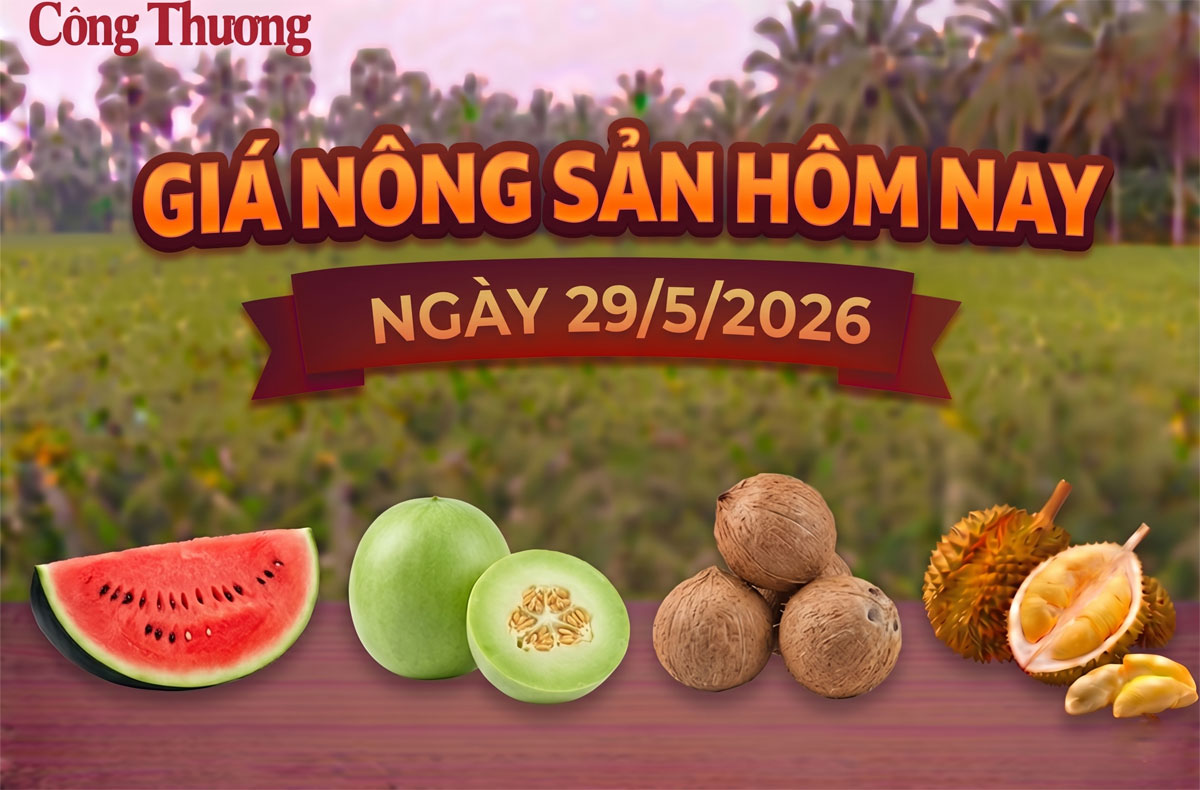 Giá nông sản hôm nay, ngày 28/5: Sầu riêng tăng giá trở lại 