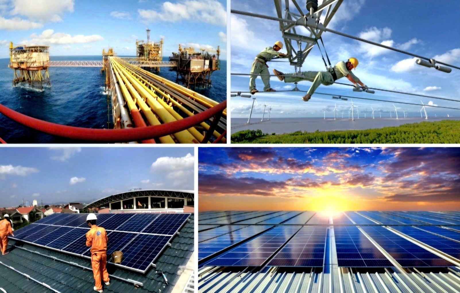 Chiến lược phát triển năng lượng quốc gia đến năm 2030, tầm nhìn đến năm 2045, đặt mục tiêu bảo đảm vững chắc an ninh năng lượng, thúc đẩy chuyển dịch xanh. Ảnh minh họa