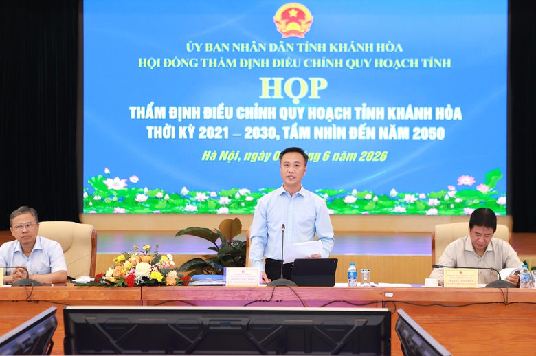 Thông qua phương án điều chỉnh quy hoạch tỉnh Khánh Hòa