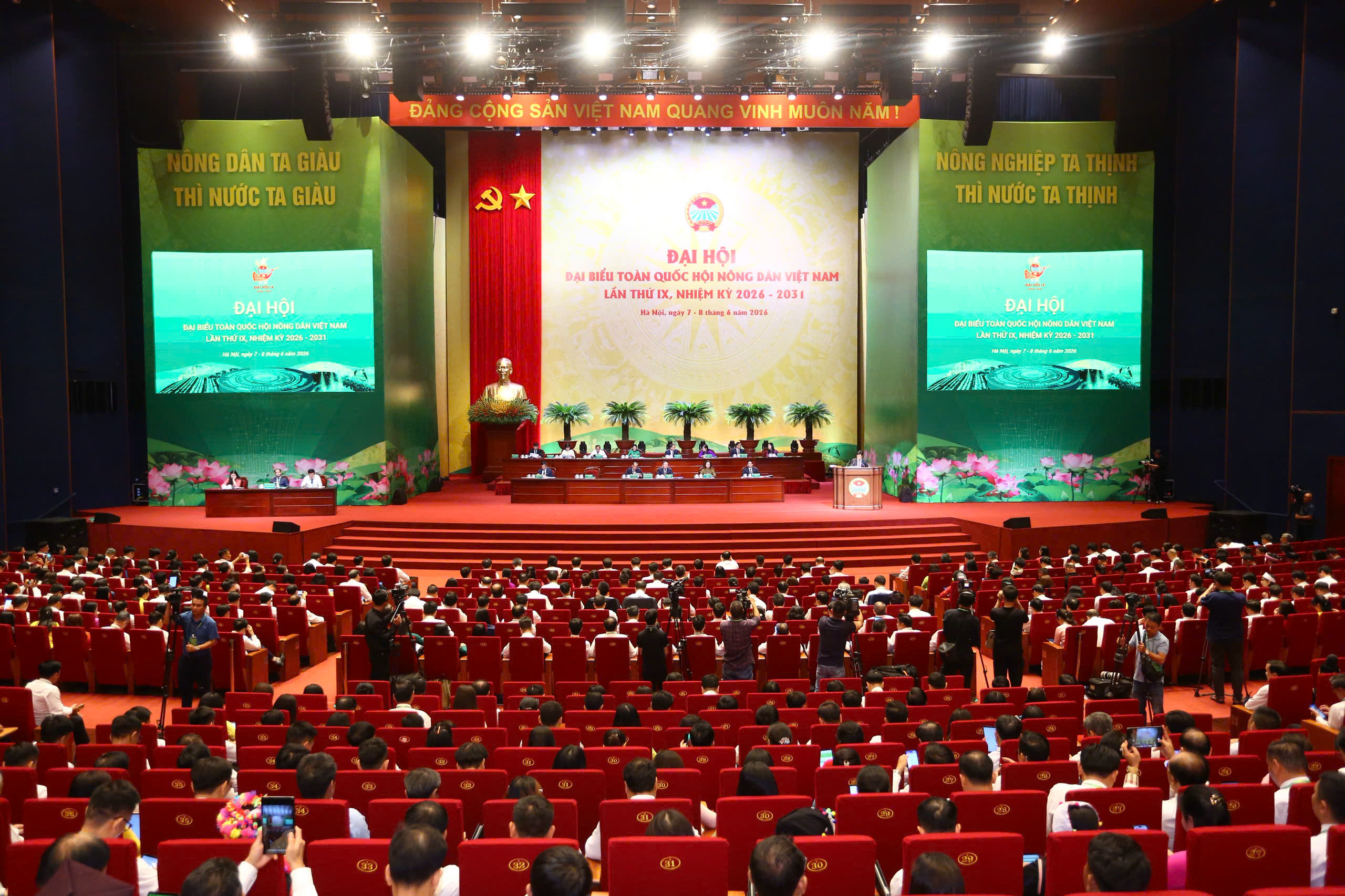 Hội Nông dân Việt Nam xác định 4 nhiệm vụ đột phá nhiệm kỳ 2026 - 2031