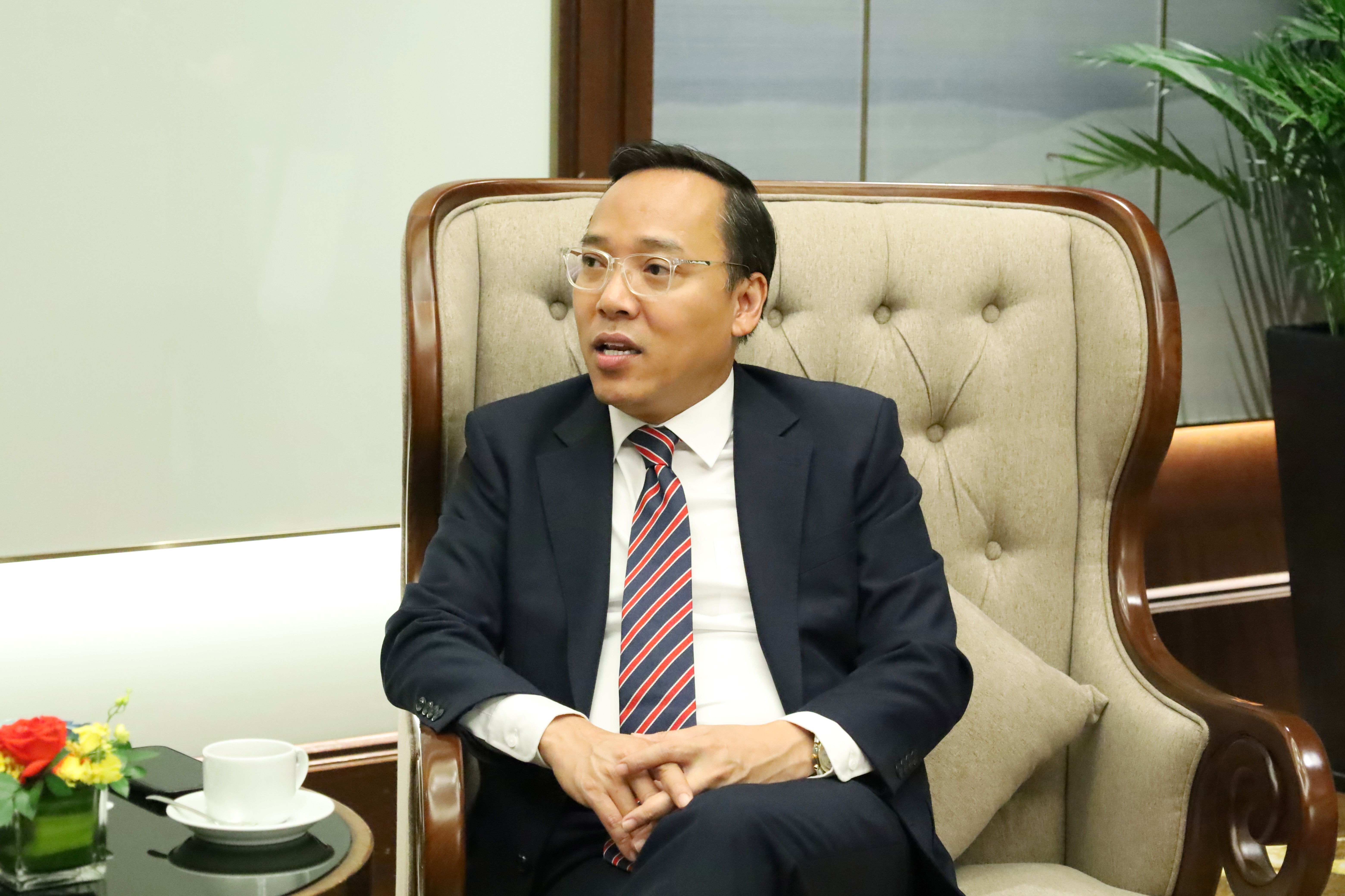 Thứ trưởng Nguyễn Hoàng Long đánh giá cao vai trò của BII trong việc hỗ trợ các quốc gia Đông Nam Á thúc đẩy chuyển đổi năng lượng.