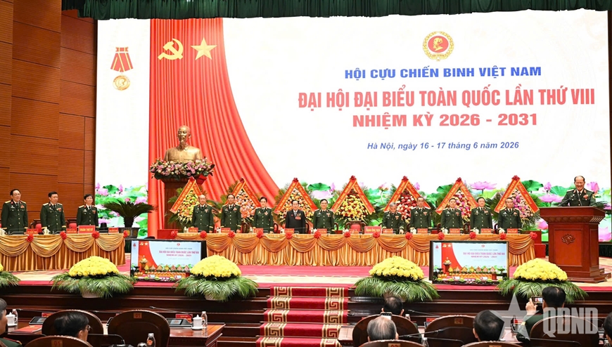 456 đại biểu dự Đại hội toàn quốc Hội Cựu chiến binh Việt Nam lần thứ VIII