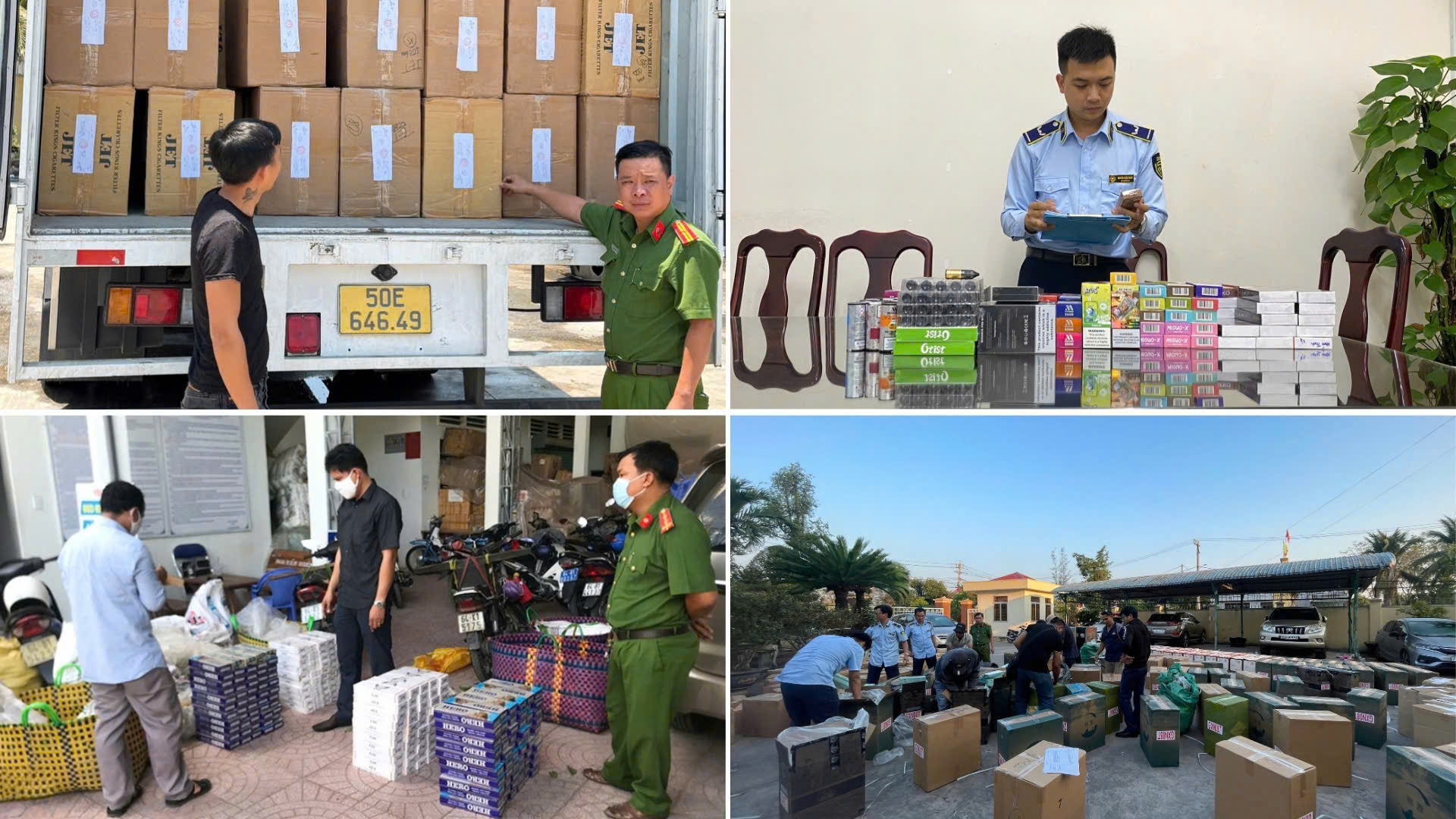 Gia Lai mạnh tay với hoạt động buôn bán, vận chuyển thuốc lá lậu