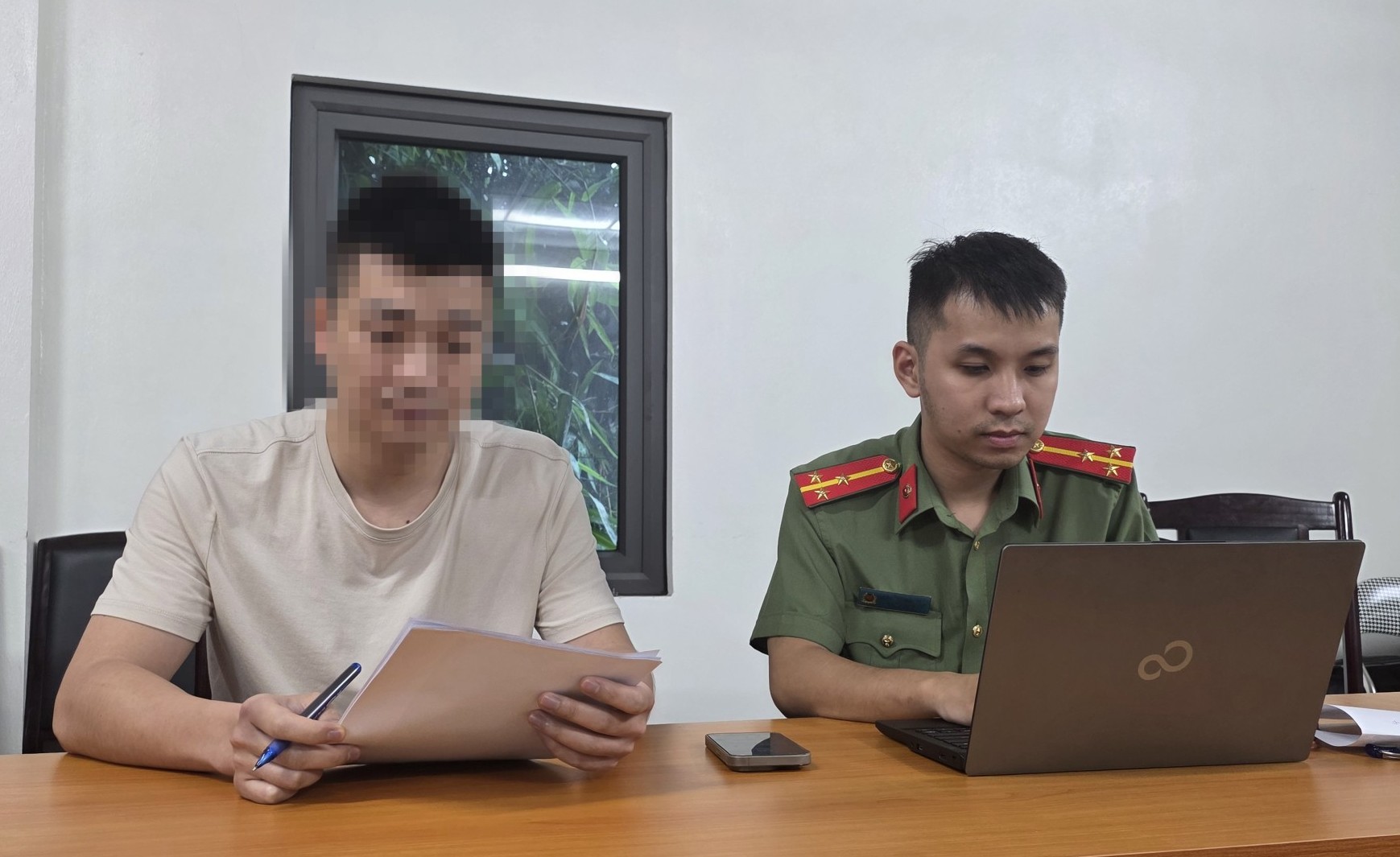 Công an làm rõ một TikToker đăng thông tin sai về điểm thi môn Toán ở Thái Nguyên
