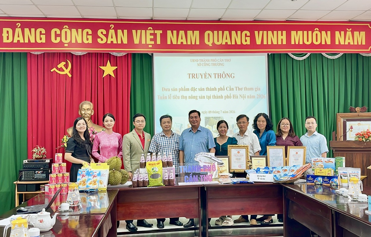 Cần Thơ xúc tiến tiêu thụ hơn 60 sản phẩm OCOP tại Hà Nội