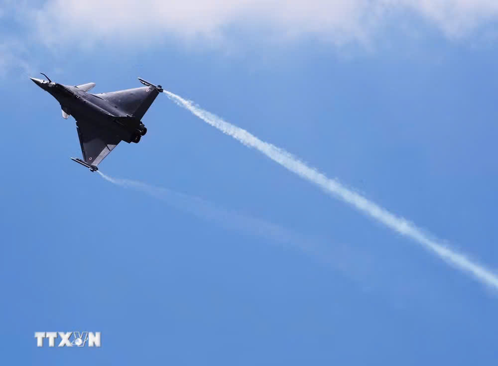 Máy bay chiến đấu Rafale của Pháp. Ảnh: THX/TTXVN