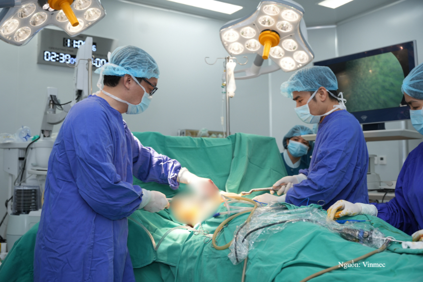 Vinmec Hải Phòng phẫu thuật điều trị ngực lõm cho nam sinh 13 tuổi