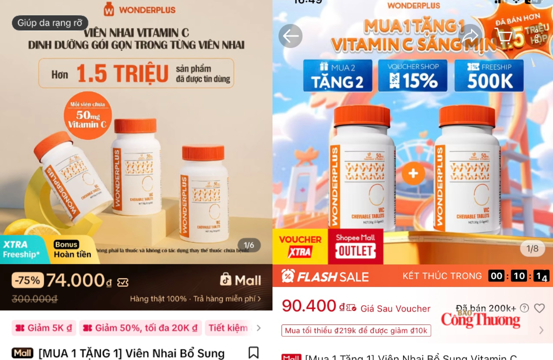 Chuyện về Wonderplus và quảng cáo 'viên vitamin tương đương 1,3 kg táo'